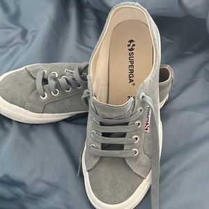 37  Supega suede  sneakers only worn one time